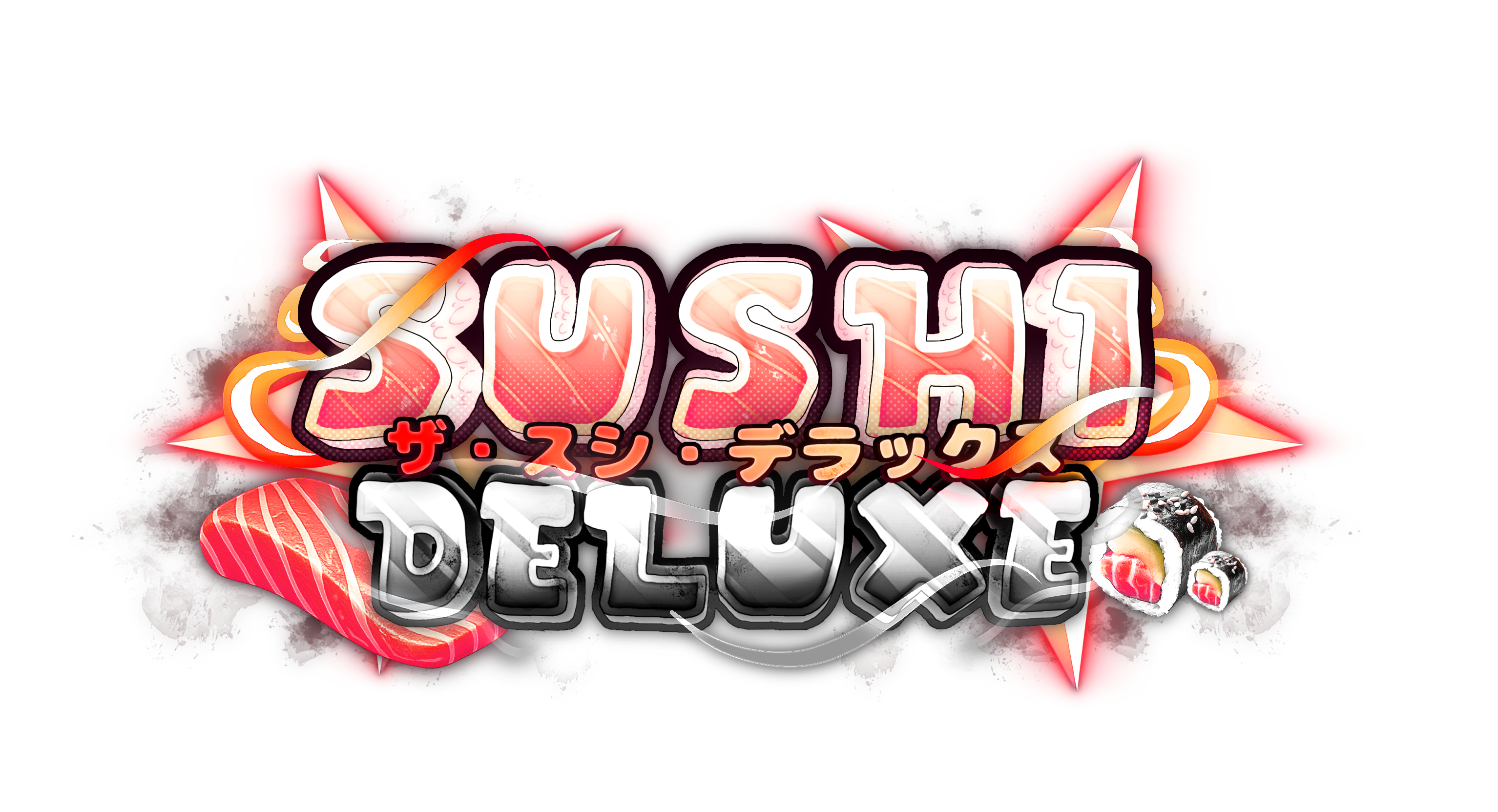 Sushi Deluxe Stylized Logo